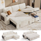Vipbear 86" Modular Sectional Sleeper Sofa by VipbearLiving