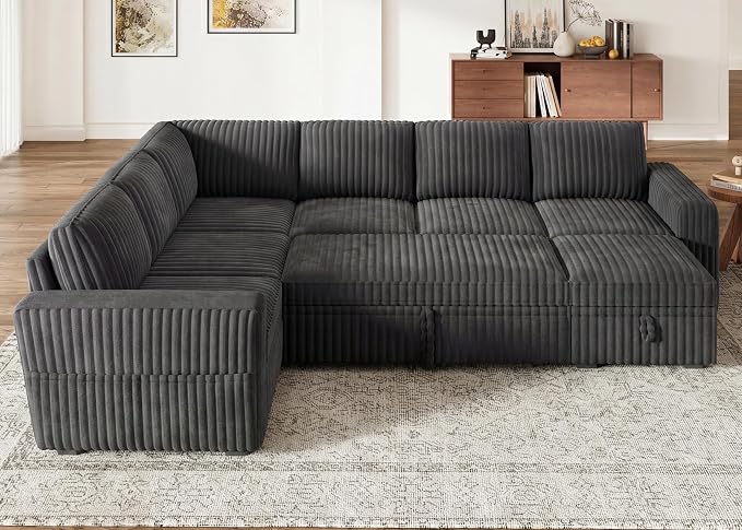 HONBAY Modular Sectional Sleeper Sofa - Image 7