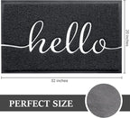 Door Mat Welcome Mat Floor Mat for Entryway, High Traffic Areas | Low Profile - Image 3