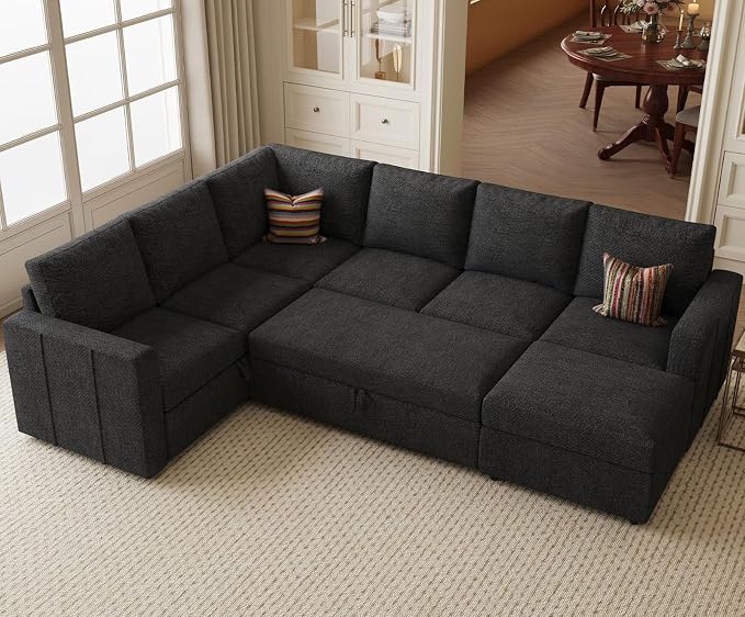 Belffin Modular Sectional Sleeper Sofa by Belffin
