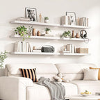 Fun Memories 55Inch Long Floating Shelves, 8 Inch Deep Shelves - Image 2