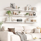 Fun Memories 67Inch Long Floating Shelves, 8 Inch Deep Shelves - Image 2