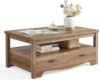 LINSY HOME Farmhouse Coffee Table by LINSYHOME
