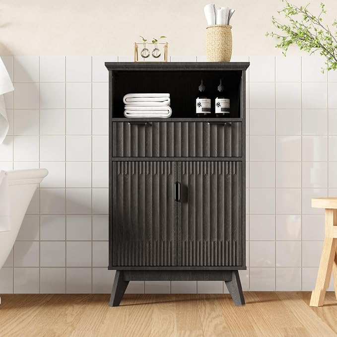 Fatmok Buffet Cabinet with Storage, Wood Buffet Sideboard Console Table - Image 7