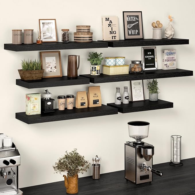24 Inch Floating Shelves, 12 Inch Deep Floating Shelves - Image 2