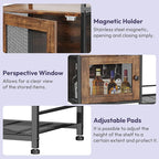 SWTYMIKI 33.31''x14.25'' Coffee Bar Cabinet - Image 7