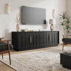 FORTUNETEC TV Stand for 75 Inch TV, Minimalist Media Console - Image 8