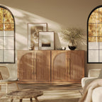 BELLEZE Set of 2 Modular Sideboard by BELLEZE