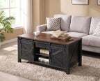 OKD 48" Farmhouse Lift Top Coffee Table - Image 8