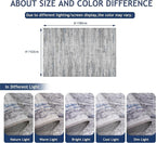 4x6 Rug - Stain Resistant Abstract Washable Rugs, Anti Slip Area Rugs - Image 2