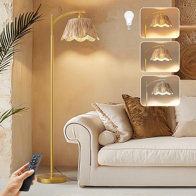 Oneach Arc Floor Lamp for Living Room by Oneach