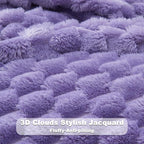 NEWCOSPLAY Fleece Clouds Cozy King Blanket - Image 5