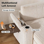 Vipbear 86" Modular Sectional Sleeper Sofa - Image 8