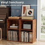 YAHARBO 2 Cube Bookshelf, Horizontal Book Shelf, Small Cubby Bookcase - Image 4