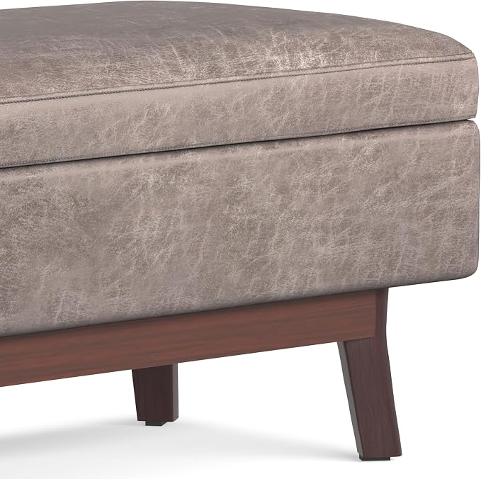 SIMPLIHOME Owen Rectangular Storage Ottoman - Image 11