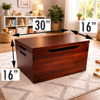 Fully Assembled, Solid Wood Storage Chest - Image 6