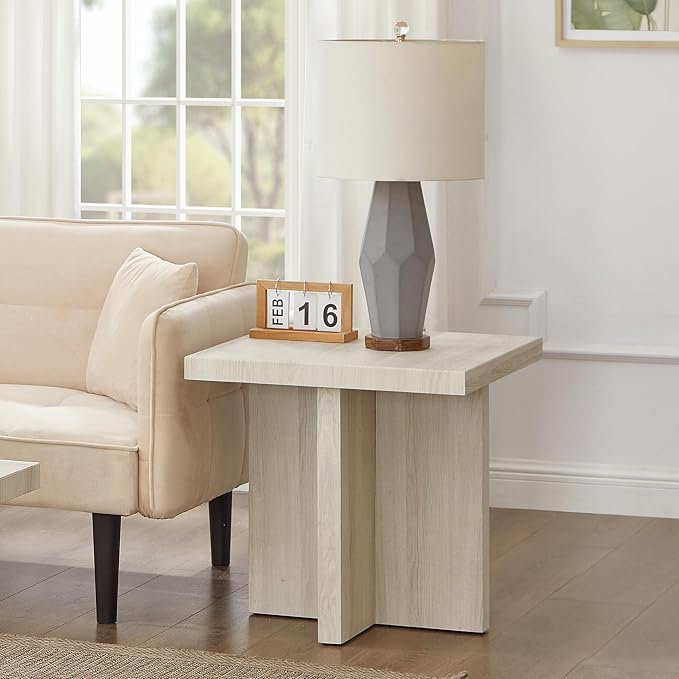 Roundhill Furniture Mchome 3-Piece Coffee Table Set, Coffee Table and Two End - Image 8