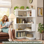 Armocity Corner Book Shelf - Image 6