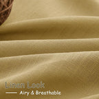 Gold Linen Curtains 108 Inches Long - Image 5
