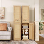 TEENFON 67" H Tall Storage Cabinet - Image 2