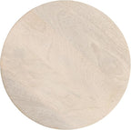 Kate and Laurel Dahl Wooden Round Drink Table; 12 x 23; Whitewash; Transitional - Image 7