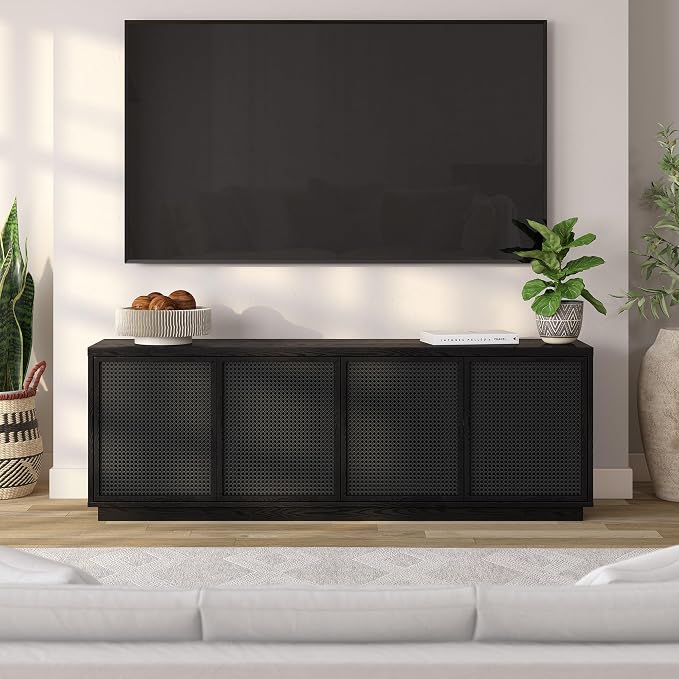 Henn&Hart TV Stand for TVs up to 78" - Image 2