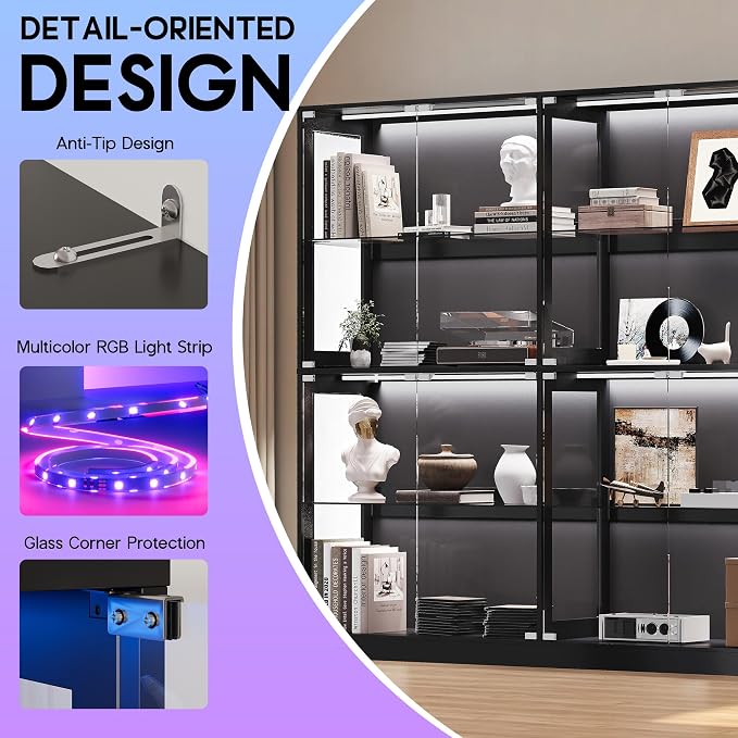 AMERLIFE RGB Display Cabinet - Image 7