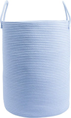 XUANGUO Cotton Rope Laundry Basket Hamper by XUANGUO