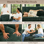 Belffin 5 Seats L Shaped Sectional Couch - Image 5