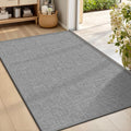 Ultra Thin Indoor Door Mat 24"x36", Non Slip Doormats, Rubber Backing, by LEKEEPGO