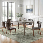Soalmost Abstract Rug 5x7 Washable Area Rugs - Image 3