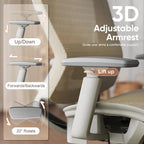 ELABEST Mesh Office Chair, Ergonomic Computer Desk Chair, Sturdy Task Chair- - Image 4