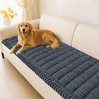 Couch Cover for Dogs, Washable Non Slip Plush Flannel Sofa Protector | Thick by hyha