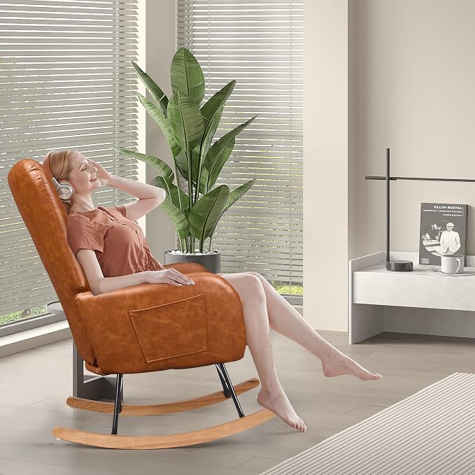 VECELO Rocking Chair Nursery - Image 3