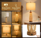 OYEARS 28" Table Lamps Set of 2 - Image 3