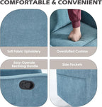 Trustyue Swivel Rocker Recliner Chair, 360° Swivel Recliner - Image 7