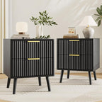 LYNSOM 3 Pieces King Bedroom Set, Floating Bed Frame - Image 7