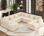 Belffin Large Modular Sectional Sofa by Belffin