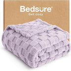 Bedsure GentleSoft Lavender Purple Throw Blanket by Unknown
