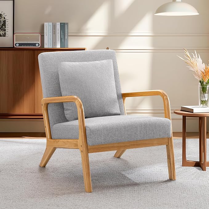 ELUCHANG Mid-Century Modern Accent Chair - Image 10