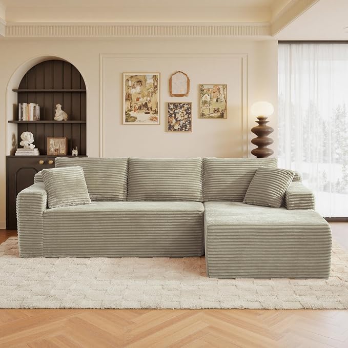 96" Sectional Couches for Living Room Cloud Couch Sofa - Image 8
