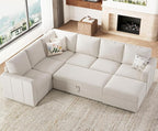 Belffin Modular Sectional Sleeper Sofa by Belffin
