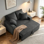 3 in 1 Convertible Sofa Bed，52.8" Pull Out Couch by Unknown
