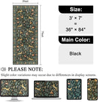 DUKINO 3x7 Hallway Runner Rug, Non Slip Animal Kitchen Runner Rug, Low Pile - Image 2