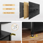 BTHFST 12 Drawers TV Stand Dresser - Image 7