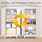 GAIOUS 75.2" Tall Metal Kitchen Pantry Storage Cabinets - Image 4