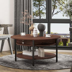 FABATO Round Lift Top Coffee Table - Image 8