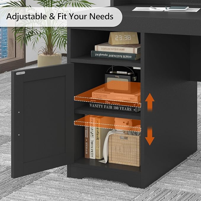 TVU Farmhouse Computer Desk - Image 6