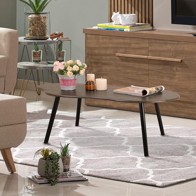 Modern Coffee Tables for Living Room Cloud Shape Center Table Industrial - Image 6