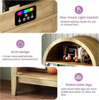 Gurexl 5-Tier Arched Display Cabinet - - Image 6